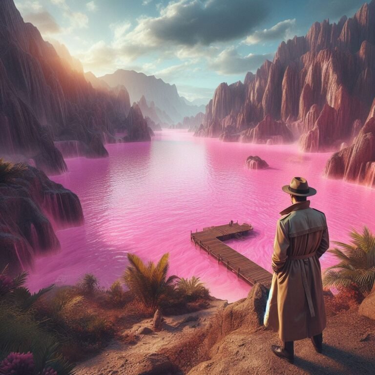 El misterio de la Laguna Rosada de Uaymitún