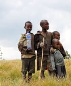 children, burundi, bottle