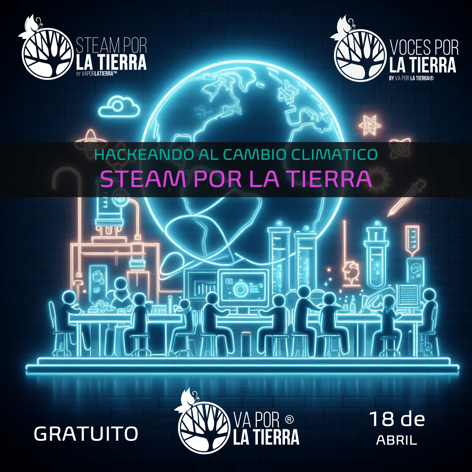 Hackeando al Cambio Climático con STEAM