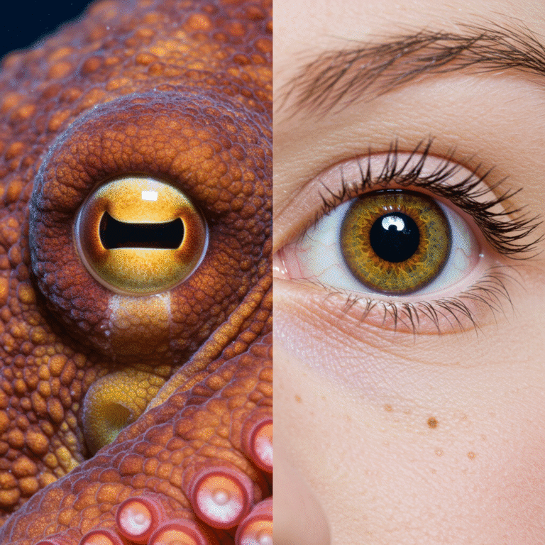 El asombroso origen de los ojos del pulpo, y los nuestros.