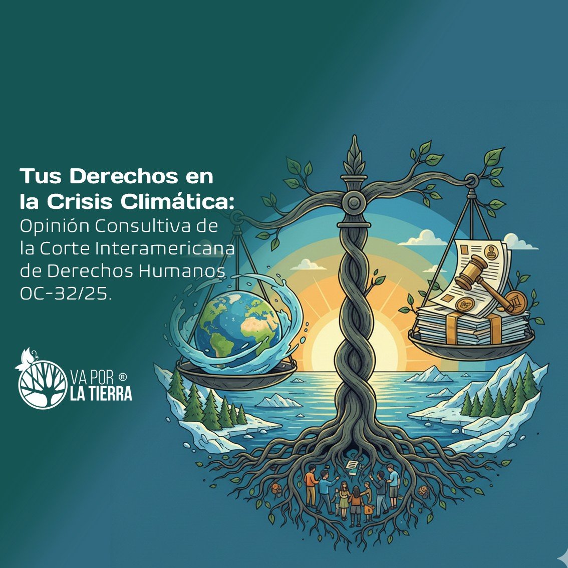 Derechos en la crisis climática