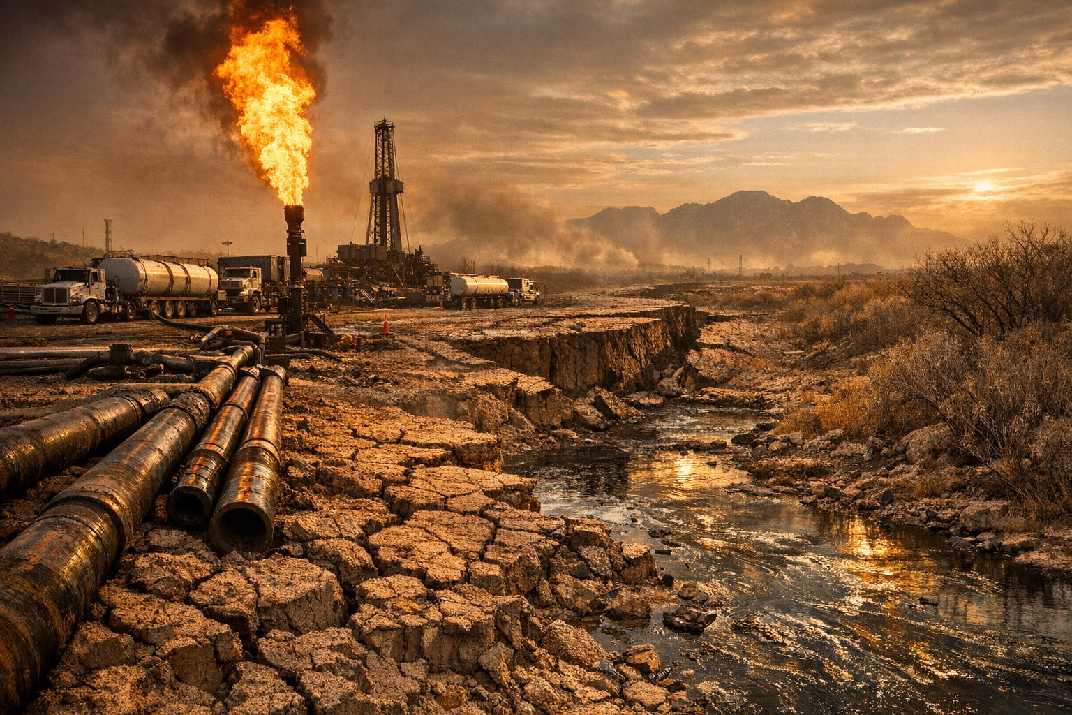 ¿Es el Fracking la Solución en México? Dependencia del Gas y Costo Ambiental 1 fracking