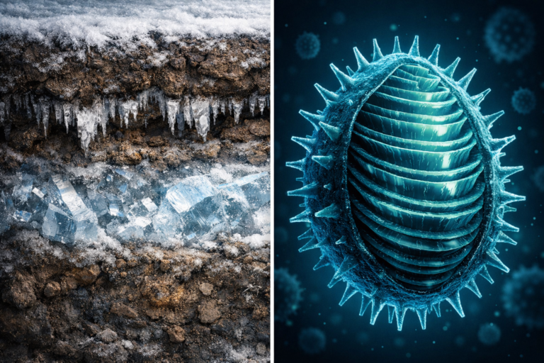 Permafrost, megavirus, virus ancestrales